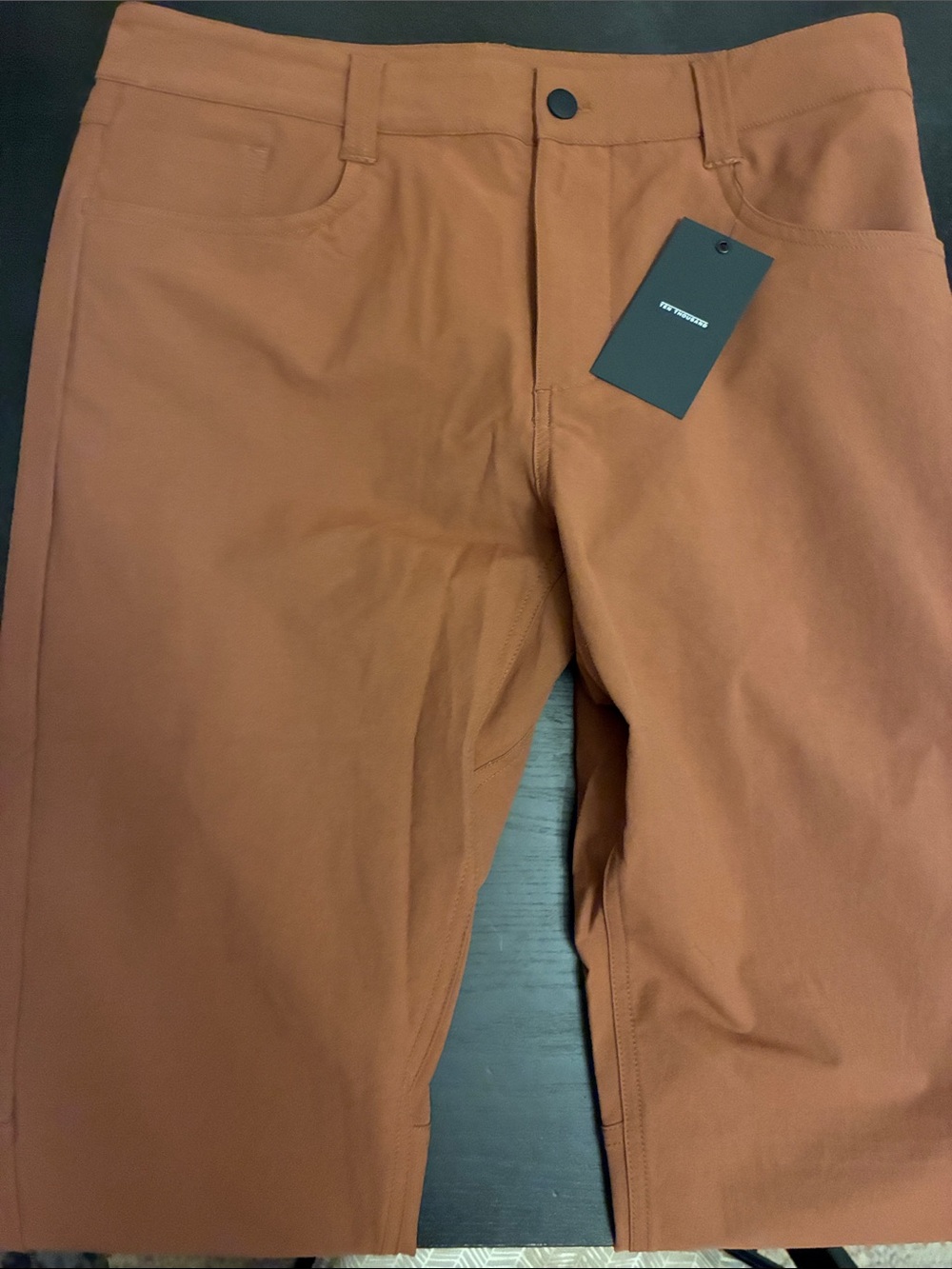 Ten Thousand Men's Chinos in Rust Orange